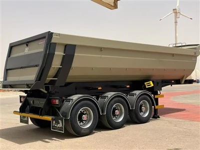 Achterste semi -trailer